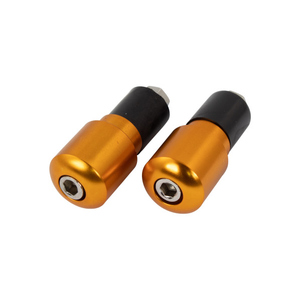 bike it Bike it gold 18mm slim bar end weights